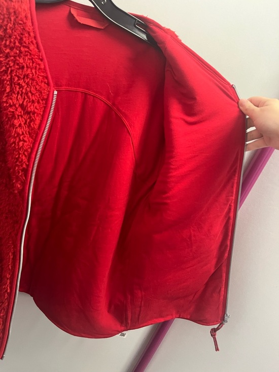 lululemon athletica Red Plush Zip-Front Women's Jacket - Picture 4 of 10